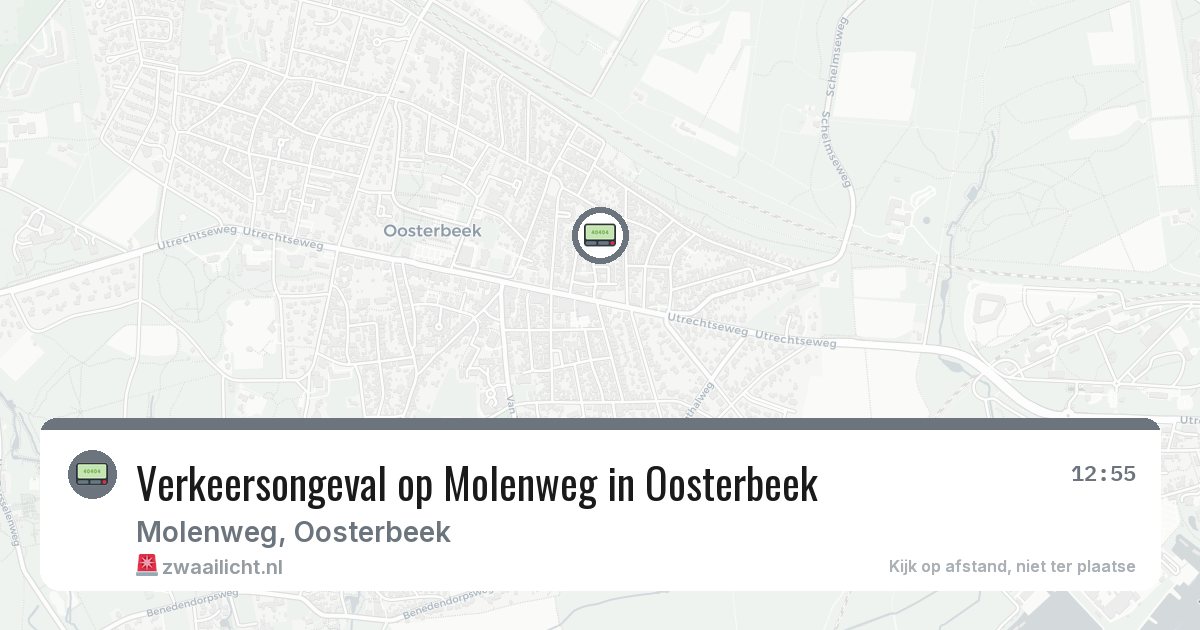 Verkeersongeval op Molenweg in Oosterbeek — 27 mei 2026
