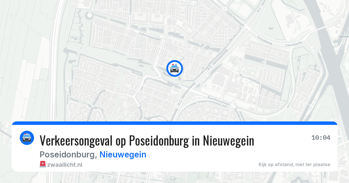 Verkeersongeval op Poseidonburg in Nieuwegein — 17 jun 2026