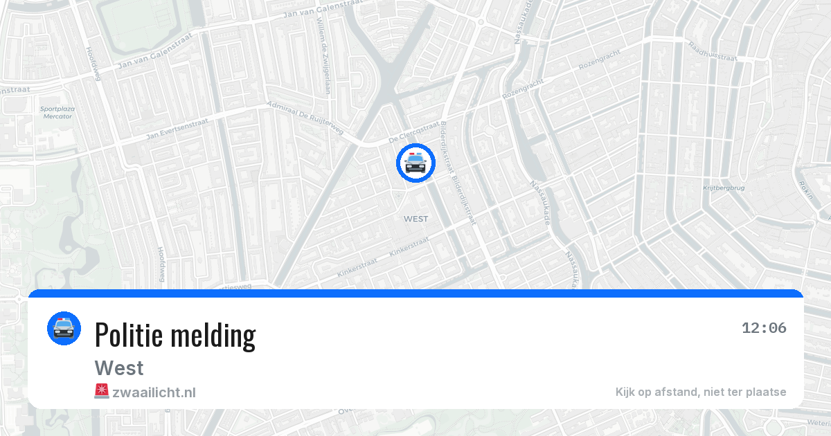 Politie melding — 19 jun 2026