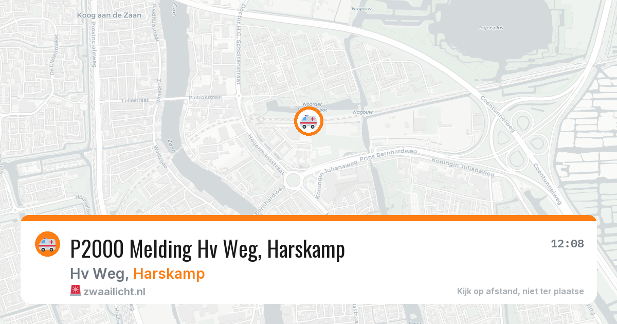 P2000 Melding Hv Weg, Harskamp — 2 mei 2026