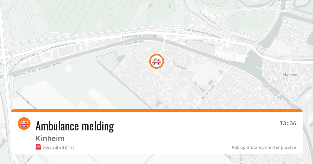 Ambulance melding — 2 jul 2026