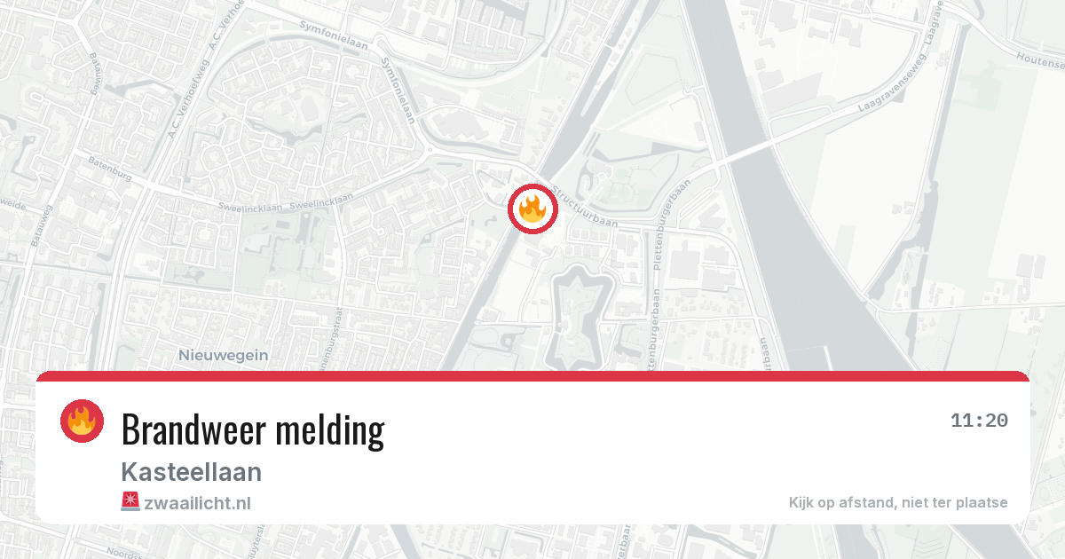 Brandweer melding — 18 mrt 2026