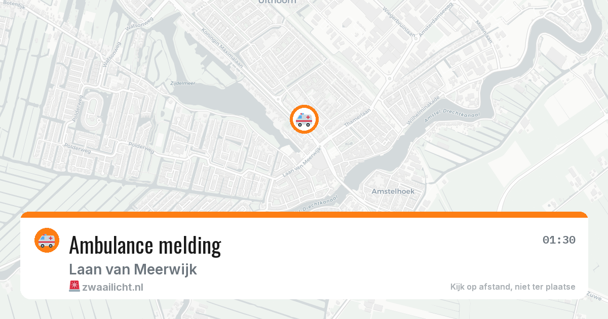 Ambulance melding — 29 jun 2026