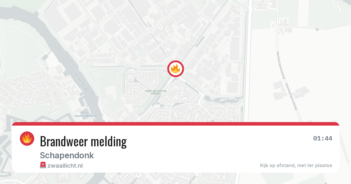 Brandweer melding — 10 jun 2026