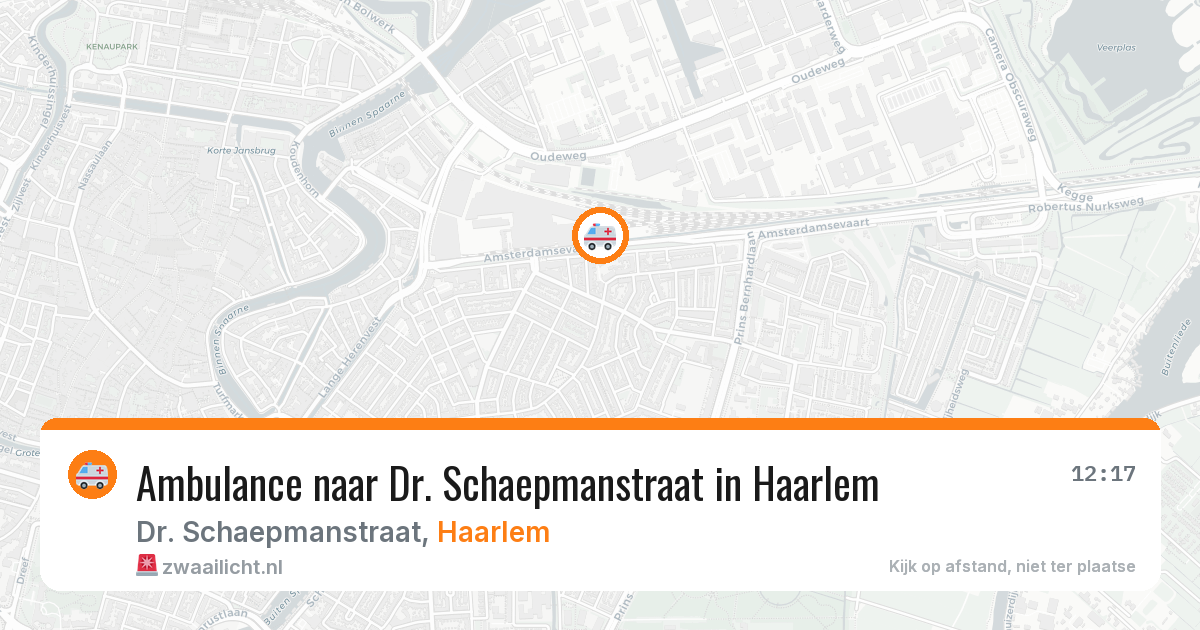 Ambulance naar Dr. Schaepmanstraat in Haarlem — 30 jun 2026