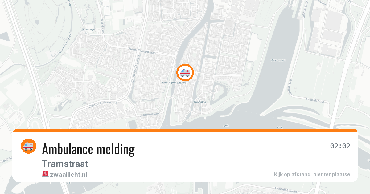 Ambulance melding — 20 jun 2026