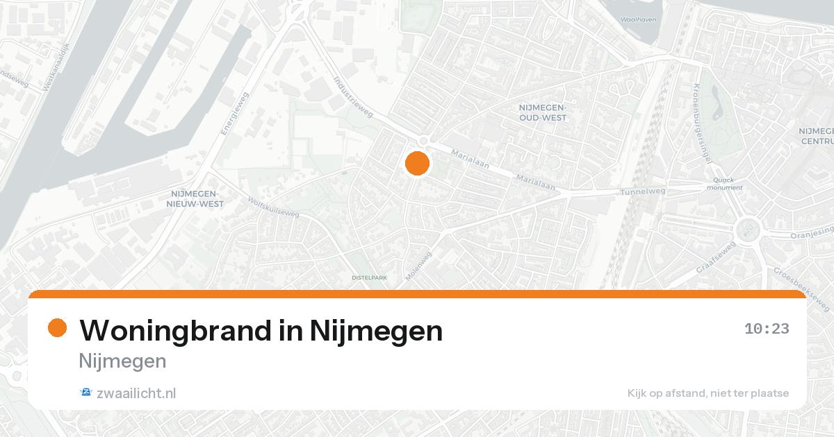 Woningbrand in Nijmegen — 4 jul 2026