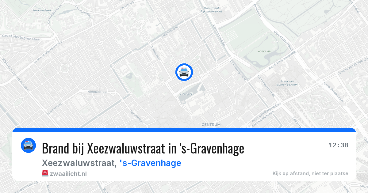 Brand bij Xeezwaluwstraat in 's-Gravenhage — 7 mei 2026