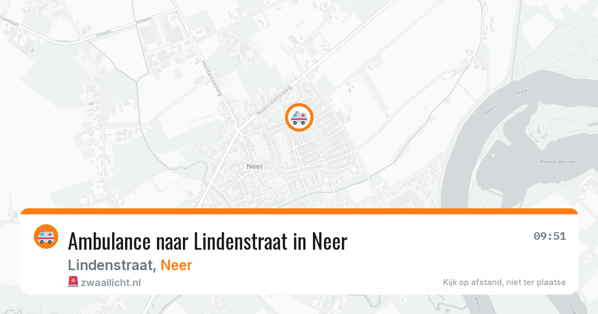 Ambulance naar Lindenstraat in Neer — 28 jul 2026