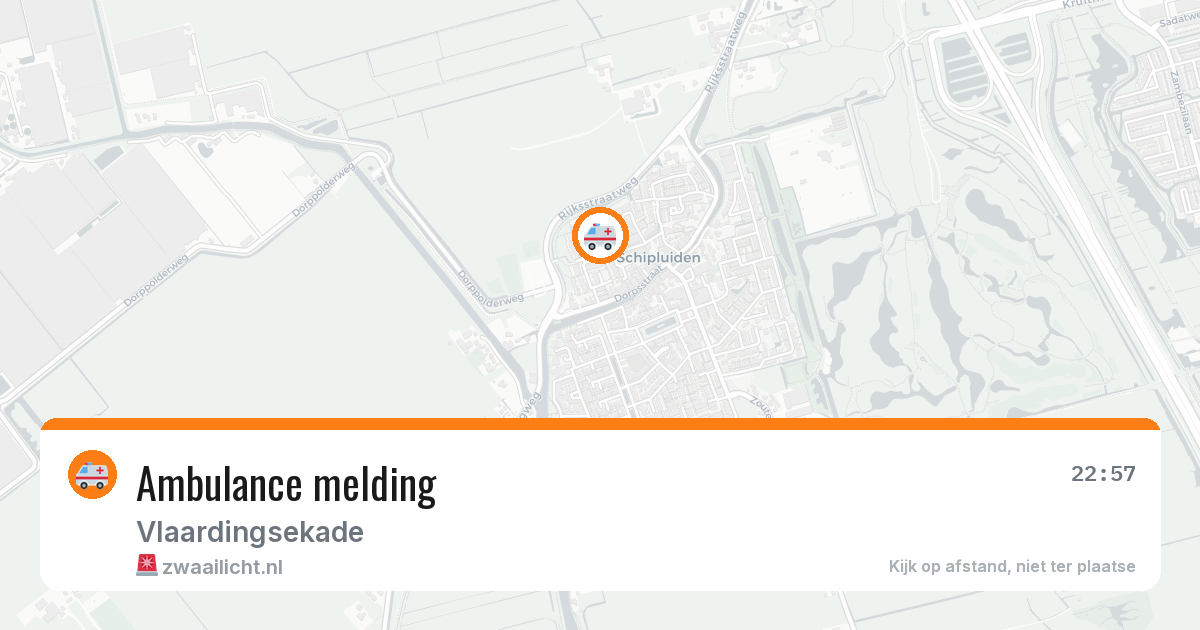 Ambulance melding — 26 mei 2026