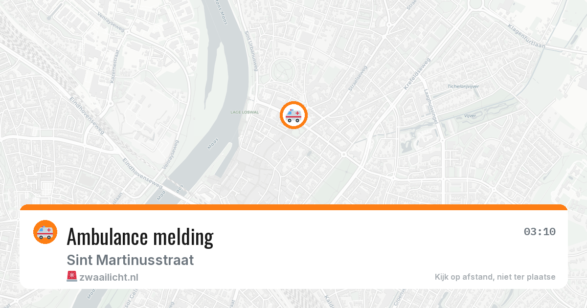 Ambulance melding — 11 feb 2026