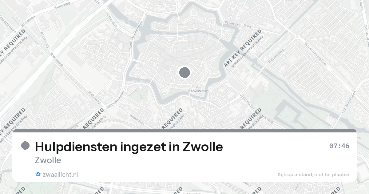 Hulpdiensten ingezet in Zwolle — 7 feb 2026 | 🚨 Zwaailicht.nl