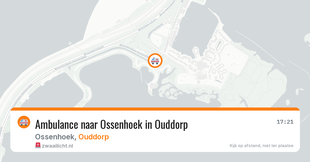 Ambulance naar Ossenhoek in Ouddorp — 1 aug 2026