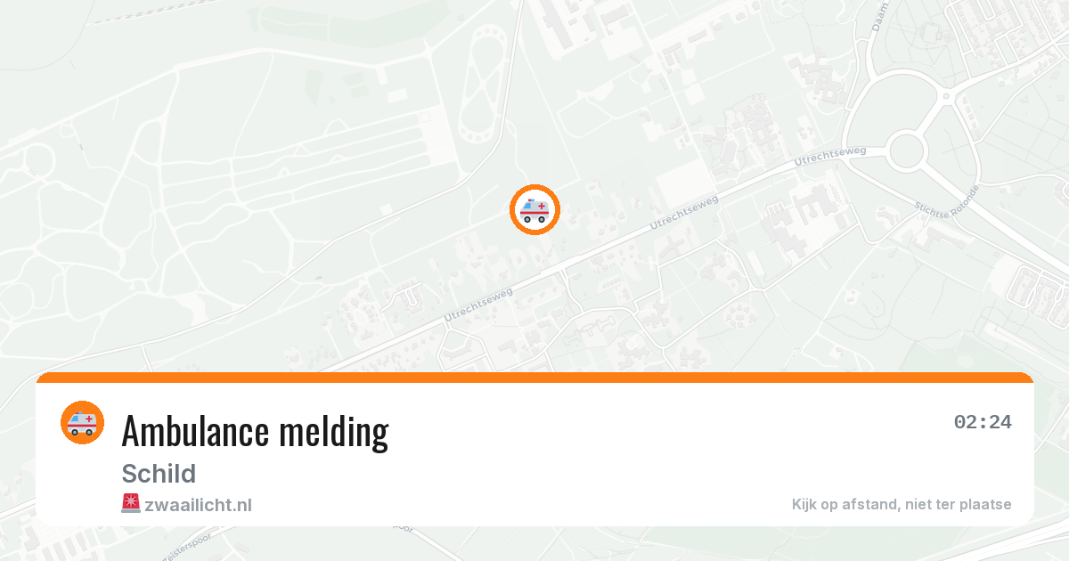 Ambulance melding — 2 apr 2026