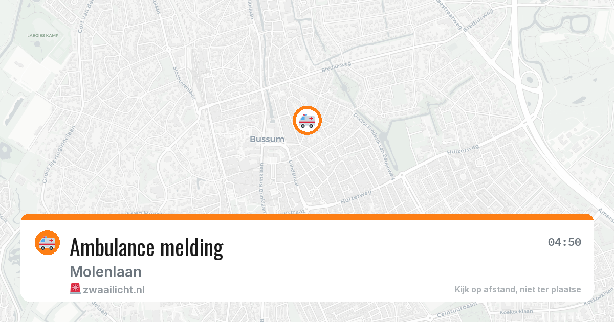 Ambulance melding — 14 jul 2026