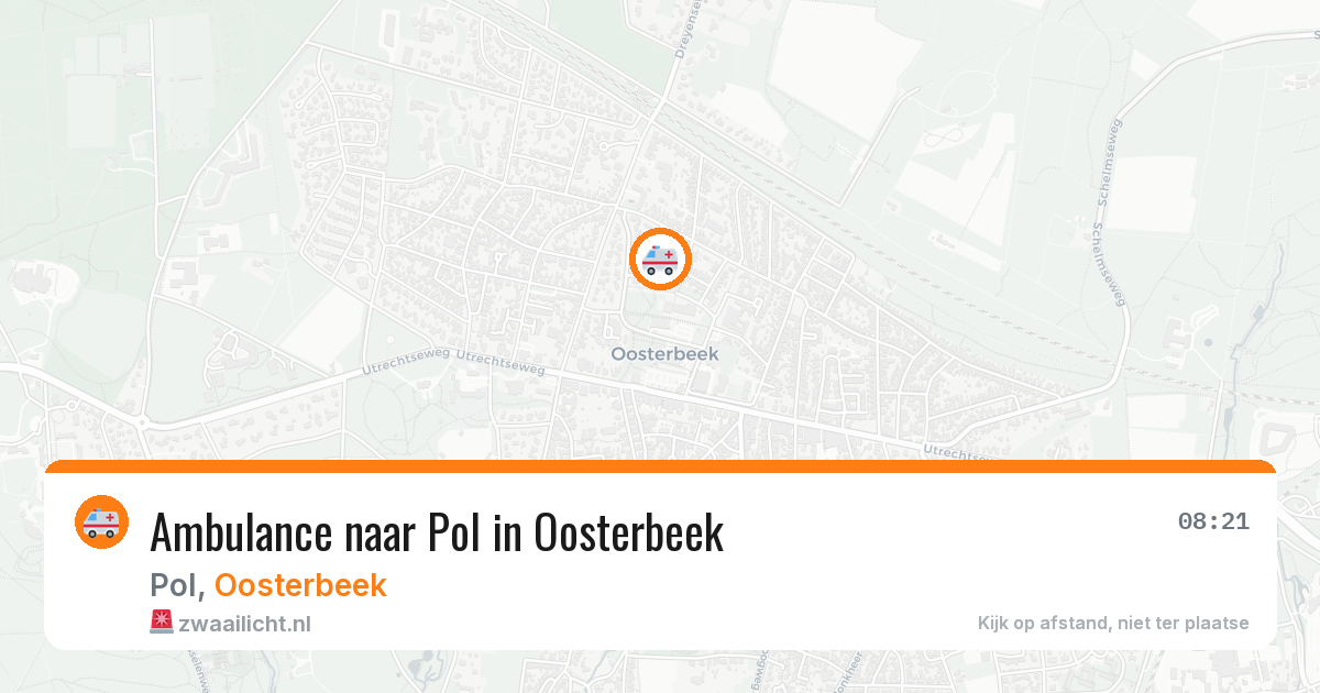 Ambulance naar Pol in Oosterbeek — 4 jun 2026