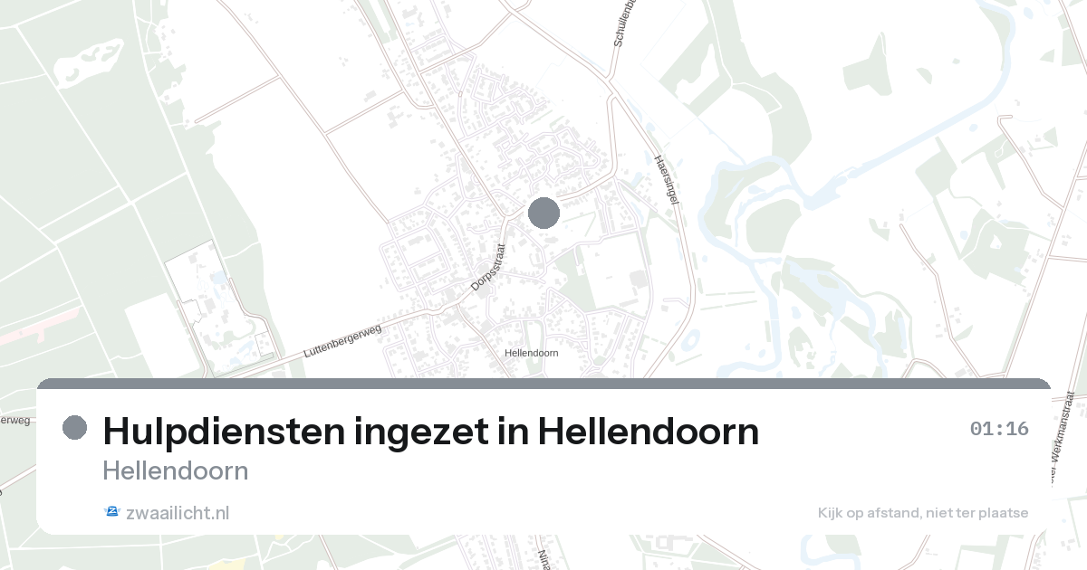 Hulpdiensten ingezet in Hellendoorn — 7 feb 2026 | 🚨 Zwaailicht.nl