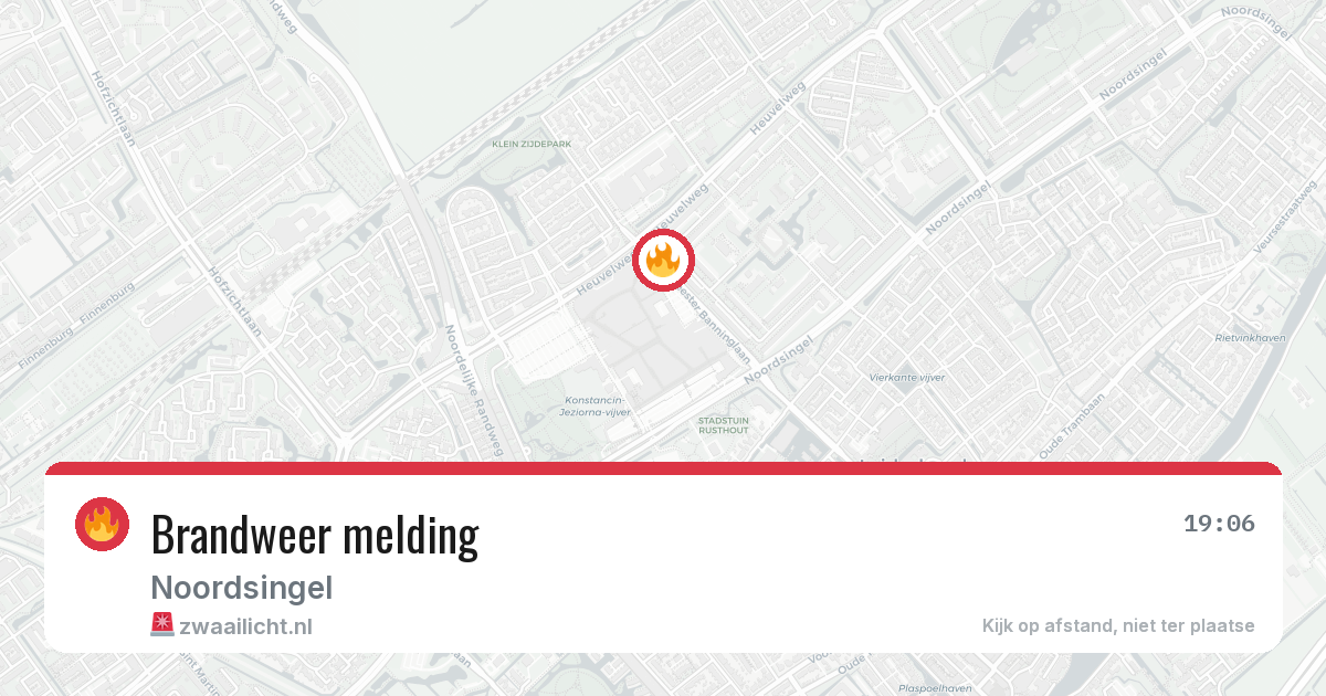 Brandweer melding — 27 jun 2026