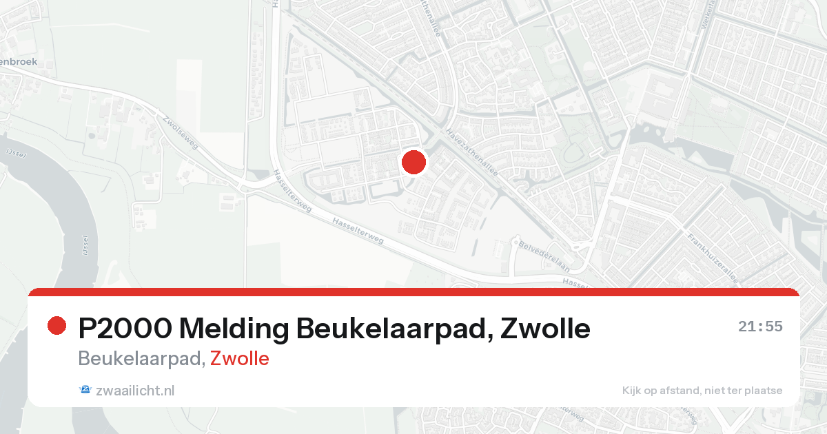 P2000 Melding Beukelaarpad, Zwolle — 7 feb 2026