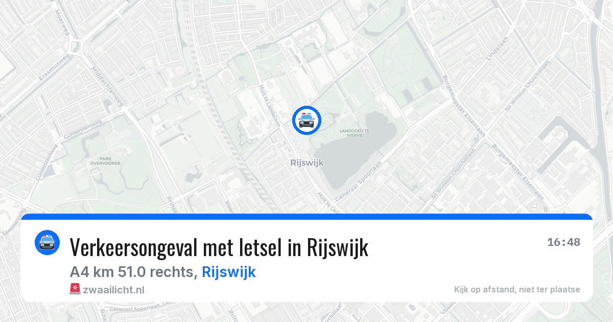 Verkeersongeval met letsel in Rijswijk — 5 mei 2026