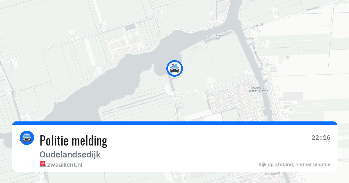 Politie melding — 16 jul 2026