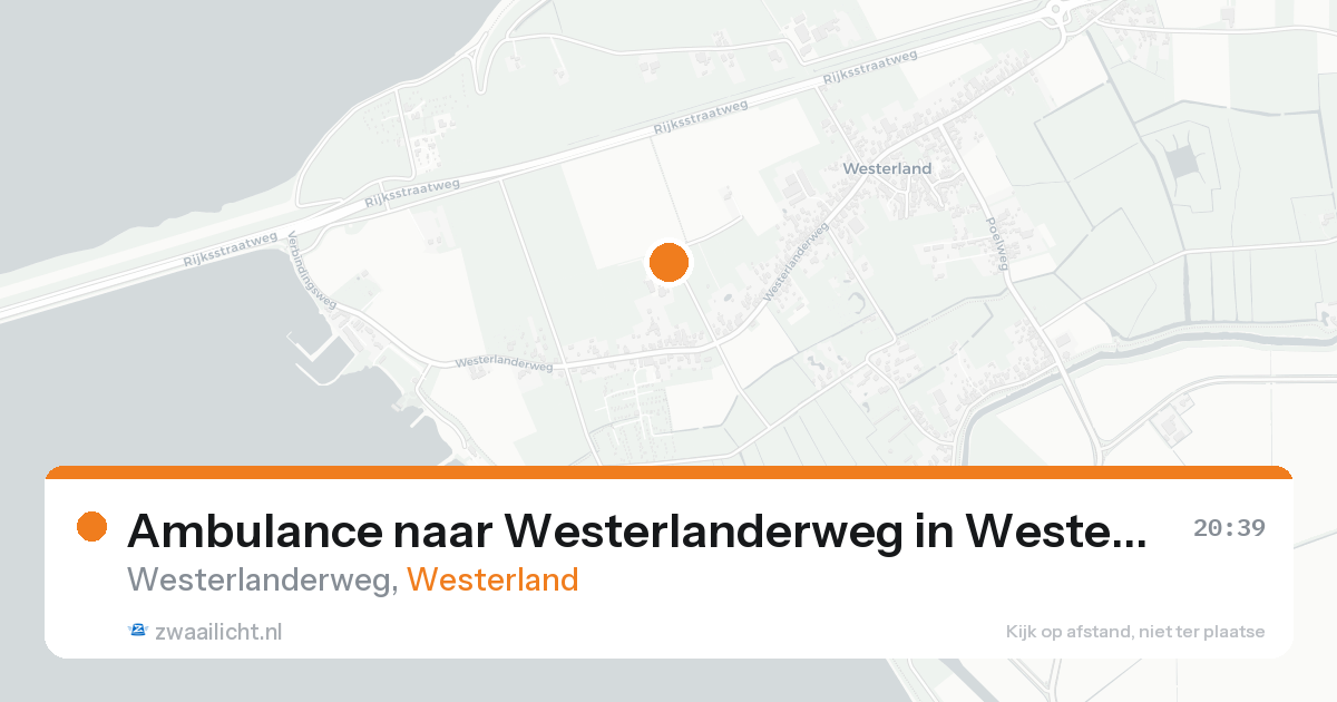 Ambulance naar Westerlanderweg in Westerland — 15 aug 2026