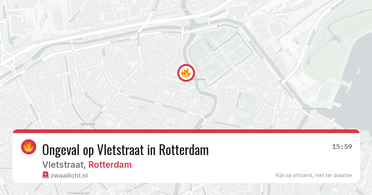 Ongeval op Vletstraat in Rotterdam — 28 mei 2026