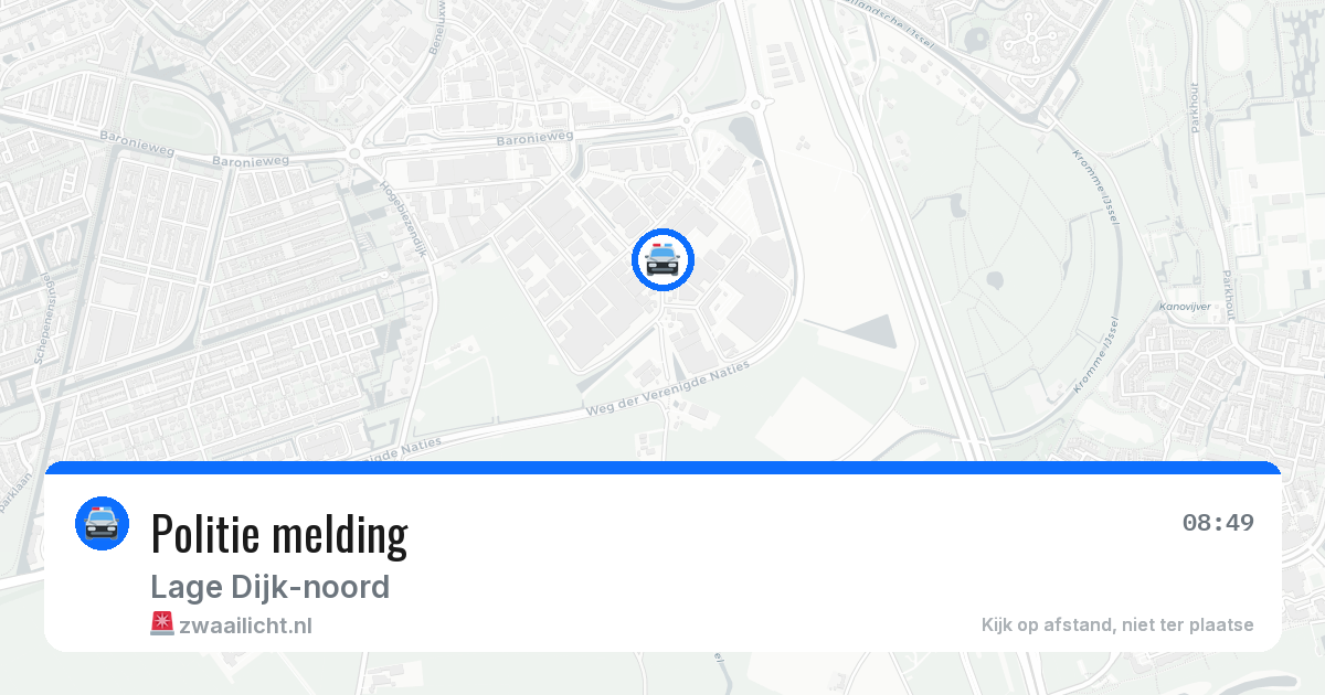 Politie melding — 18 jun 2026