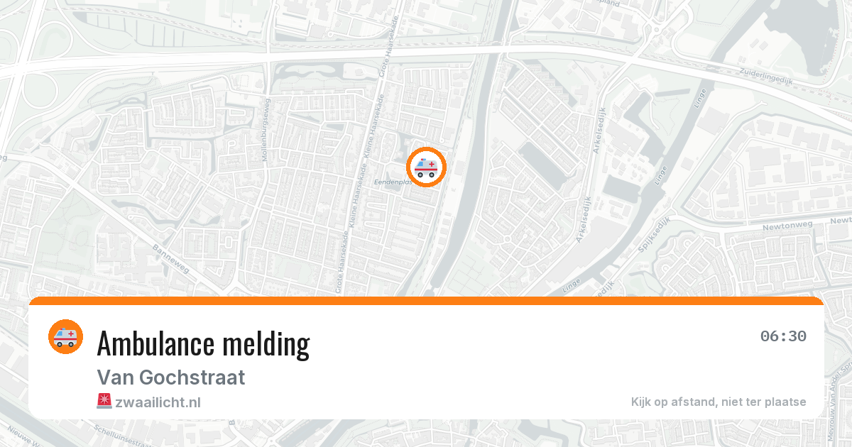 Ambulance melding — 23 mei 2026