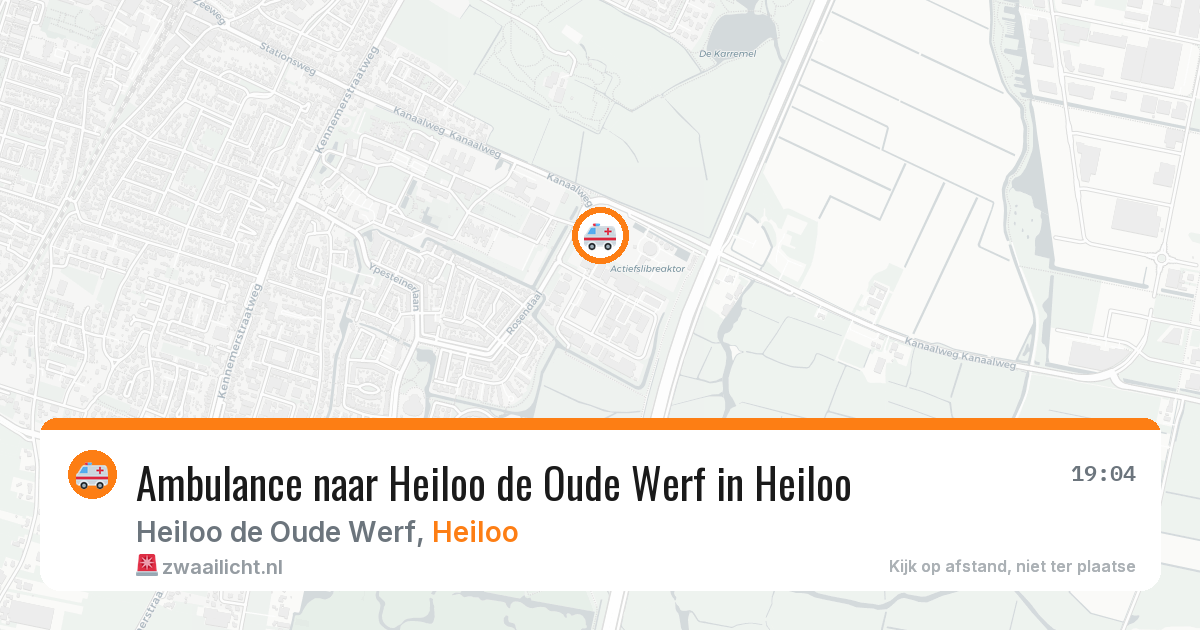 Ambulance naar Heiloo de Oude Werf in Heiloo — 8 feb 2026