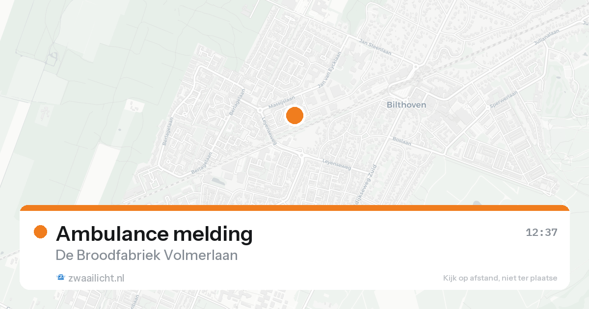 Ambulance melding — 7 feb 2026