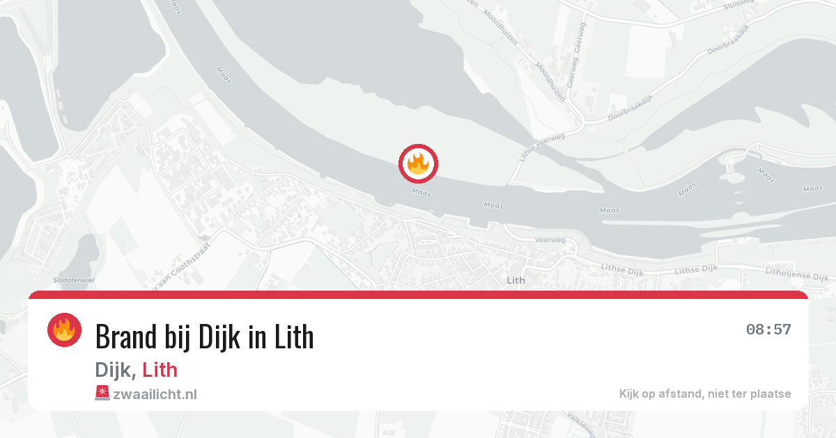 Brand bij Dijk in Lith — 9 jun 2026