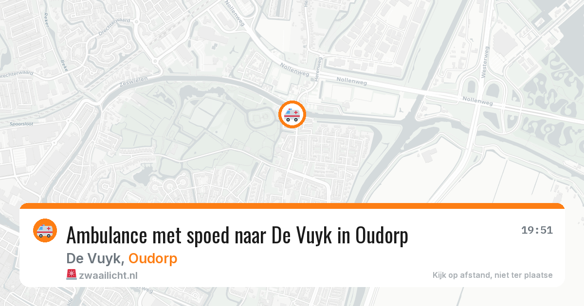 Ambulance met spoed naar De Vuyk in Oudorp — 12 feb 2026