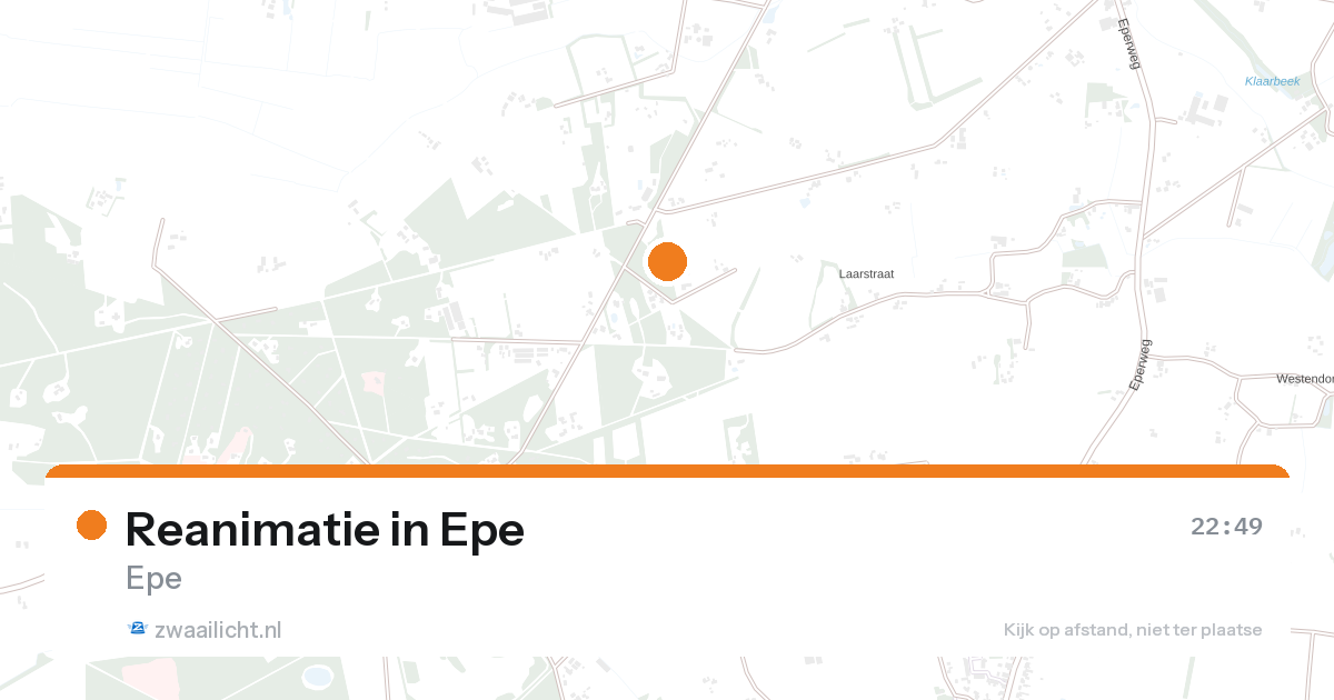 Reanimatie in Epe — 31 jan 2026