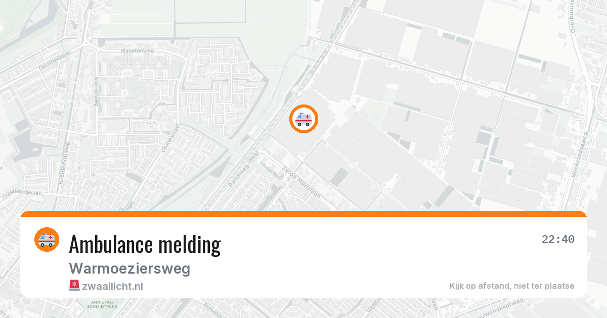 Ambulance melding — 19 jun 2026