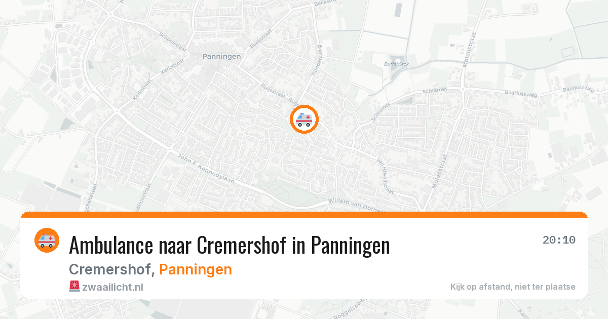 Ambulance naar Cremershof in Panningen — 30 jun 2026