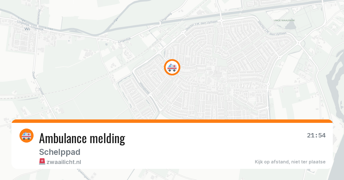 Ambulance melding — 28 jun 2026