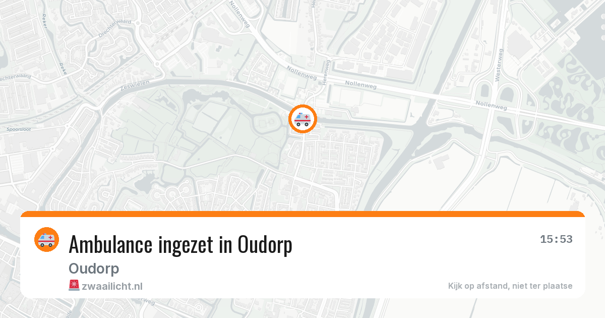 Ambulance ingezet in Oudorp — 22 jul 2026