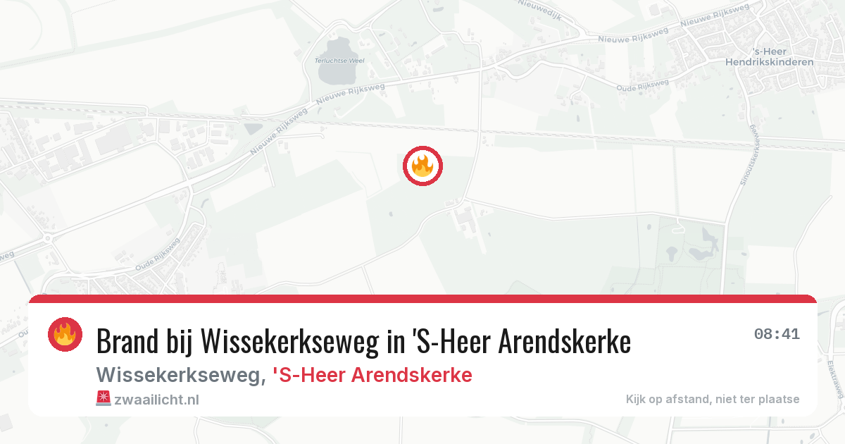 Brand bij Wissekerkseweg in 'S-Heer Arendskerke — 12 aug 2026