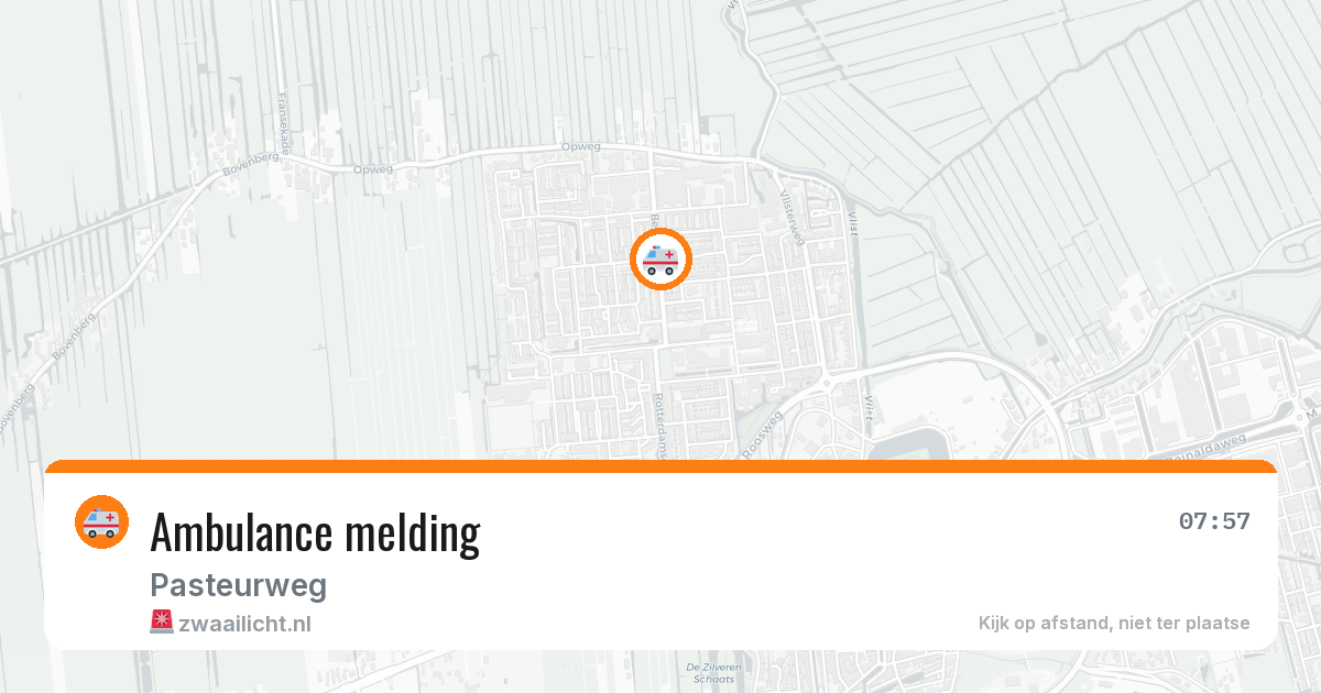 Ambulance melding — 29 jan 2026