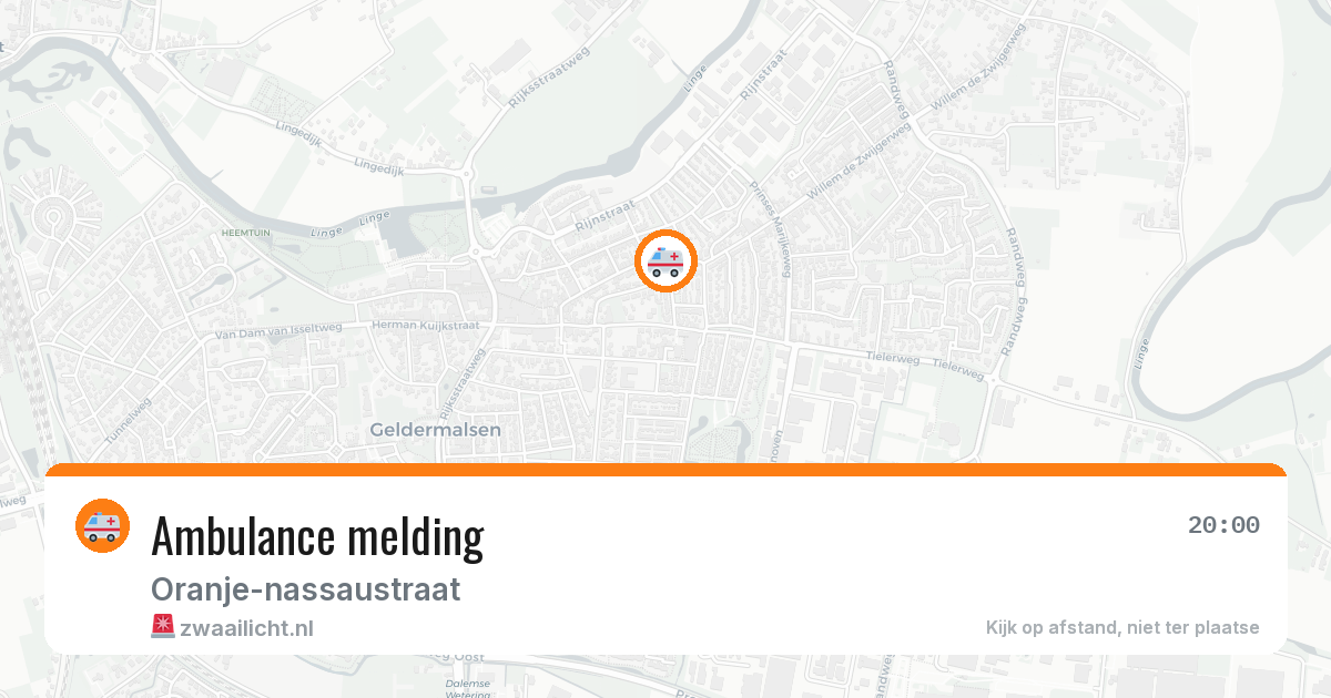 Ambulance melding — 17 jan 2026