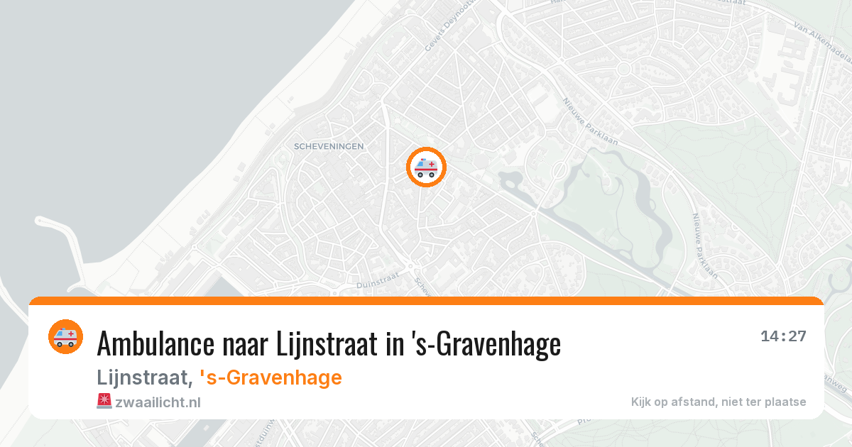 Ambulance naar Lijnstraat in 's-Gravenhage — 6 mei 2026