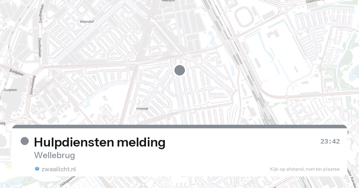 Hulpdiensten melding — 6 feb 2026