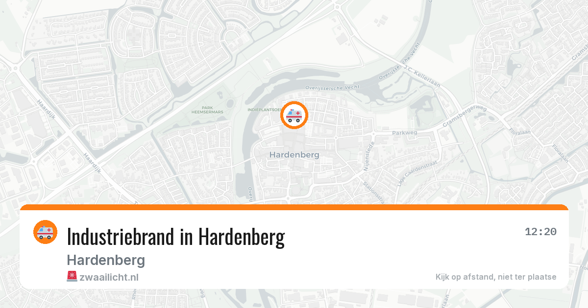 Industriebrand in Hardenberg — 2 jul 2026