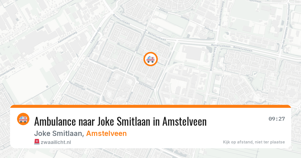 Ambulance naar Joke Smitlaan in Amstelveen — 30 jan 2026