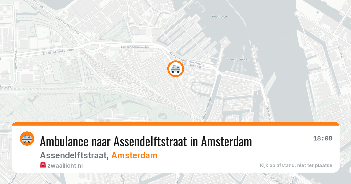 Ambulance naar Assendelftstraat in Amsterdam — 12 mei 2026