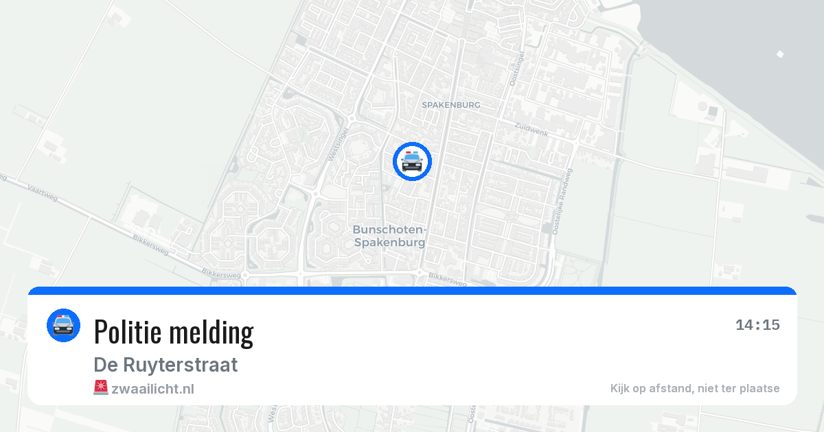 Politie melding — 23 jul 2026