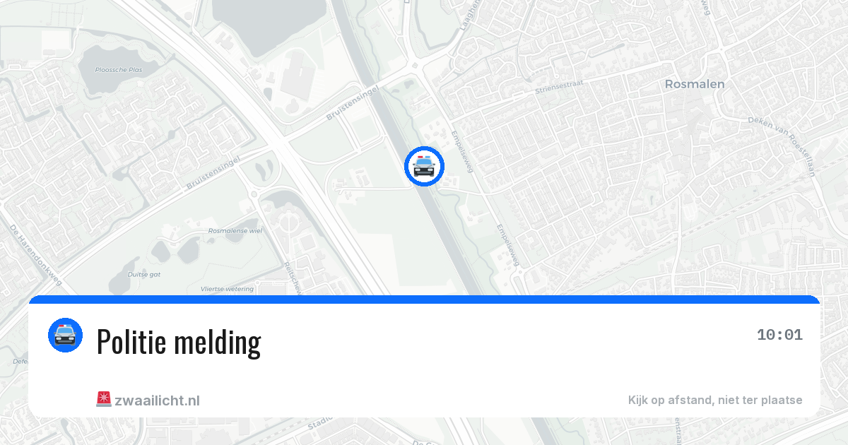 Politie melding — 8 jun 2026