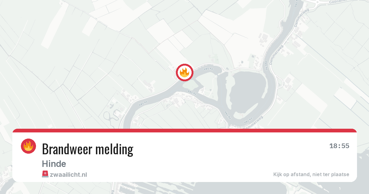 Brandweer melding — 6 jul 2026