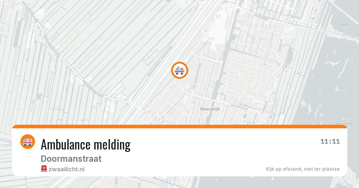 Ambulance melding — 28 jun 2026
